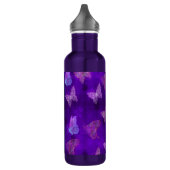 Bouteille D'eau En Acier Inoxydable Art pourpre de papillon (Gauche)