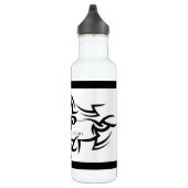 Bouteille D'eau En Acier Inoxydable avec le logo foncé de protecteurs (Droite)