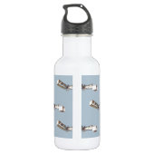 Bouteille D'eau En Acier Inoxydable Avion Santos-Dumont 14 Bis (Dos)