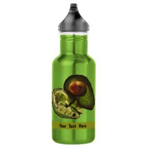 Bouteille d'eau en acier inoxydable Avocado