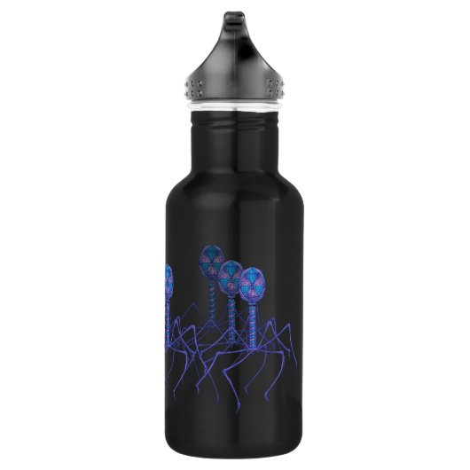 Bouteille D'eau En Acier Inoxydable Bactériophage (Droite)