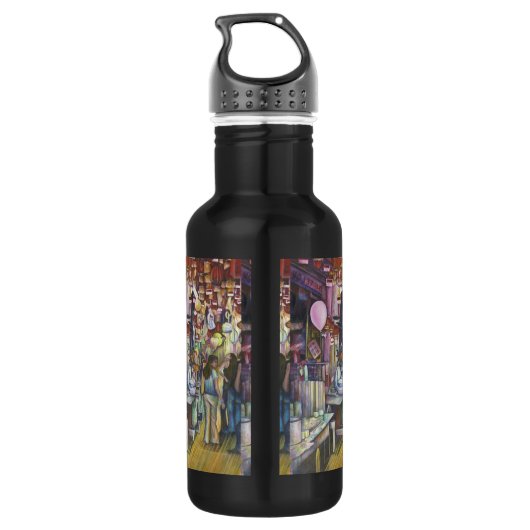 Bouteille D'eau En Acier Inoxydable Balloon rose soleil et lune, Singapour (Dos)