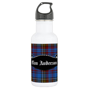 Bouteille D'eau En Acier Inoxydable Bannière Clan Anderson