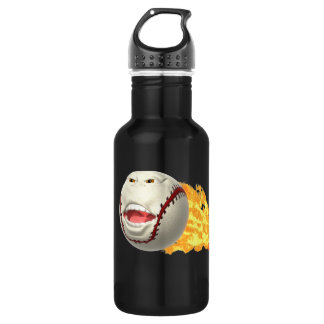 Bouteille D'eau En Acier Inoxydable Base-ball flamboyant 32 onces