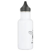 Bouteille D'eau En Acier Inoxydable Bee Worker Honey Black Bumblebee (Gauche)