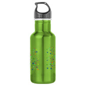 Bouteille D'eau En Acier Inoxydable bff ~ coeurs (Dos)