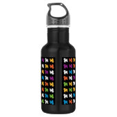 Bouteille D'eau En Acier Inoxydable Bichon Frise (Dos)