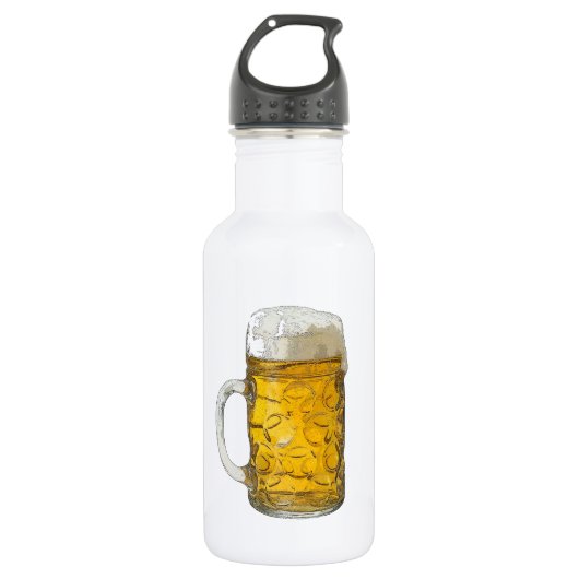 Bouteille D'eau En Acier Inoxydable Bière (Devant)