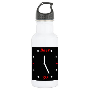 Bouteille D'eau En Acier Inoxydable BIÈRE 30 - Horloge