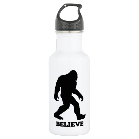 Bouteille D'eau En Acier Inoxydable Bigfoot CROIRE Sasquatatch (Devant)