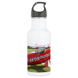 Bouteille D'eau En Acier Inoxydable Biplan rouge