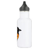 Bouteille D'eau En Acier Inoxydable Birdorable Baltimore Oriole (Droite)