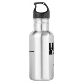 Bouteille D'eau En Acier Inoxydable Black Hawk (Dos)