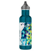 Bouteille D'eau En Acier Inoxydable Bleu de baleine de beluga (Droite)