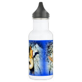 Bouteille D'eau En Acier Inoxydable bleu noir-haired de sirène (Gauche)