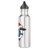 Bouteille D'eau En Acier Inoxydable Blue Jay Père Noël (Droite)