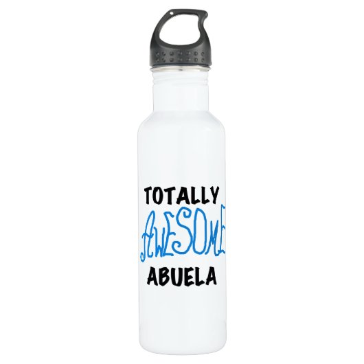 Bouteille D'eau En Acier Inoxydable Blue Totalement génial Abuela (Devant)