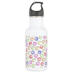 Bouteille D'eau En Acier Inoxydable Boules de bingo-test