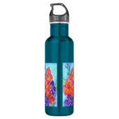 Bouteille D'eau En Acier Inoxydable Bouquet d'aquarelle (Dos)