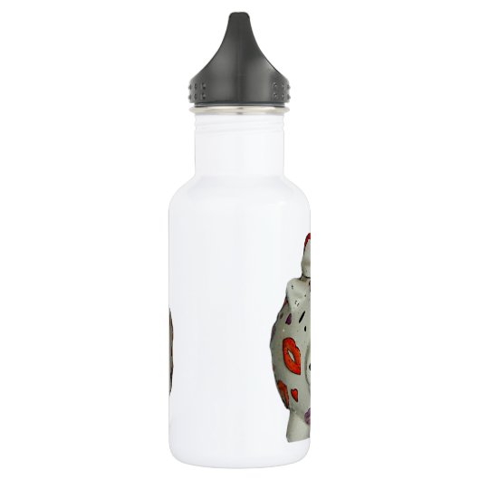 Bouteille D'eau En Acier Inoxydable Bouton à lèvres adorable (Gauche)