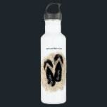 Bouteille D'eau En Acier Inoxydable Bride Flip Flop Sandales Summer Beach Bridal<br><div class="desc">Sandales Flip Flop de la mariée Plage d'été Bouteille d'eau nuptiale de la nuptiale.</div>