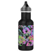 Bouteille D'eau En Acier Inoxydable Bulles de savon (Droite)