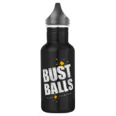 Bouteille D'eau En Acier Inoxydable Bust Bust Balls de Painball (Gauche)