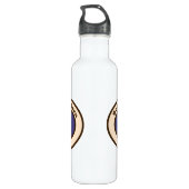 Bouteille D'eau En Acier Inoxydable BWCA - Camp de canot de chasse au poisson (Dos)