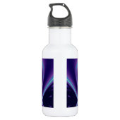 Bouteille D'eau En Acier Inoxydable CADUCUS, Améthyste Or Vibrant (Dos)
