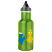 Bouteille D'eau En Acier Inoxydable Caractères Pixel Sesame Street (Droite)