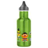 Bouteille D'eau En Acier Inoxydable Caractères Pixel Sesame Street (Gauche)