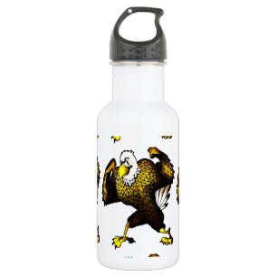 Bouteille D'eau En Acier Inoxydable Cartoon Combattre l'aigle