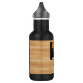 BOUTEILLE D'EAU EN ACIER INOXYDABLE CERCLE LÀ IL EST (Gauche)