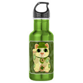 Bouteille D'eau En Acier Inoxydable Chat Lucky Saint Patrick's Day (Devant)