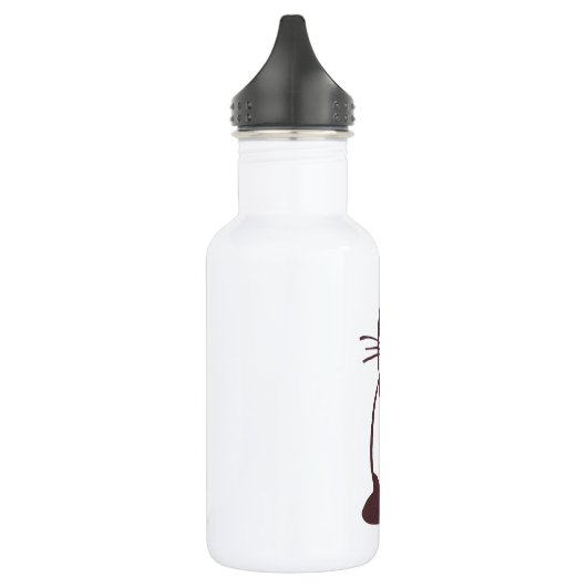 Bouteille D'eau En Acier Inoxydable Chat noir (Gauche)