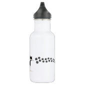 Bouteille D'eau En Acier Inoxydable chat noir (Droite)