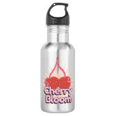 Bouteille d'eau en acier inoxydable Cherry Bloom (Devant)