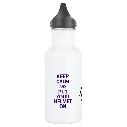 Bouteille D'eau En Acier Inoxydable Cheval de pullover de chasseur (Gauche)