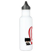 Bouteille D'eau En Acier Inoxydable Chibi Catwoman rebondit sur Batman (Gauche)