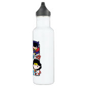 Bouteille D'eau En Acier Inoxydable Chibi Héros Danse (Droite)