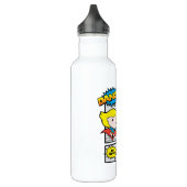 Bouteille D'eau En Acier Inoxydable Chibi Héros Danse (Gauche)