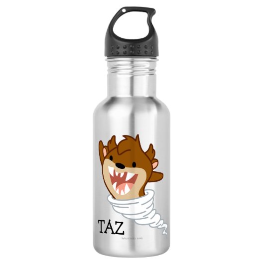 Bouteille D'eau En Acier Inoxydable Chibi Tornado TAZ™ (Devant)