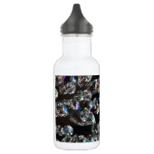 Bouteille D'eau En Acier Inoxydable Chic Black Diamond Chrystal Abstrait Motif (Gauche)