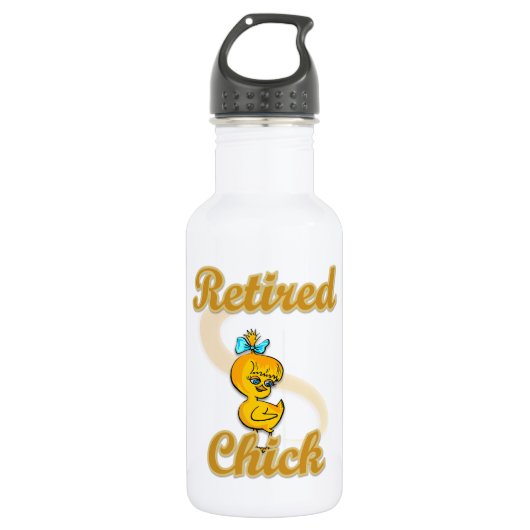 Bouteille D'eau En Acier Inoxydable Chick retraité (Devant)