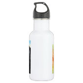 Bouteille D'eau En Acier Inoxydable Chien 115 Labrador noir (Dos)