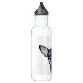 Bouteille D'eau En Acier Inoxydable Chien de chiwawa (Gauche)