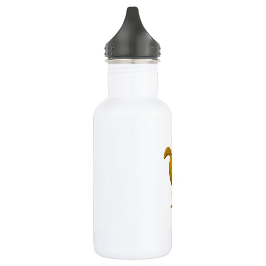 Bouteille D'eau En Acier Inoxydable Chien mignon avec libellule (Gauche)