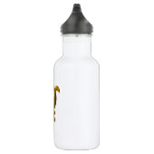 Bouteille D'eau En Acier Inoxydable Chien mignon avec libellule (Droite)