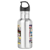 Bouteille d'eau en acier inoxydable - Citations sp (Dos)