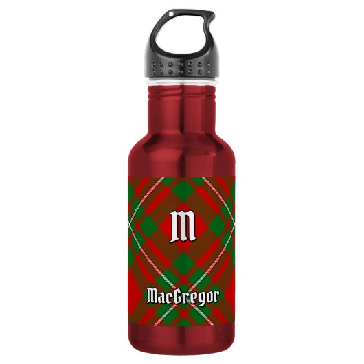 Bouteille d'eau en acier inoxydable Clan Gregor Ta (Devant)
